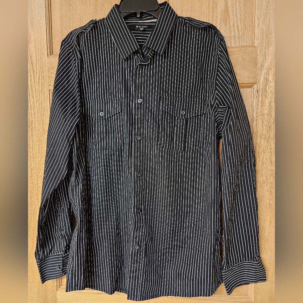 Black XL Button Down Shirt